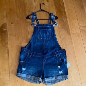 Maternity overall shorts - never worn